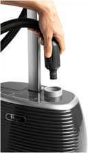 بخارگر لباس Flugel – با توان 1600 وات، رنگ مشکی، مناسب برای صاف کردن سریع و آسان چروک لباس‌ها، همراه با گارانتی 24 ماهه. 1148