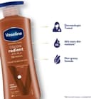 لوسیون بدن Vaseline Intensive Care مخصوص پوست‌های خشک تا خیلی خشک، مدل Cocoa Radiant با جذب سریع و مرطوب‌کنندگی ۷۲ ساعته، در بسته‌ی ۲ عددی ۴۰۰ میلی‌لیتری. 533