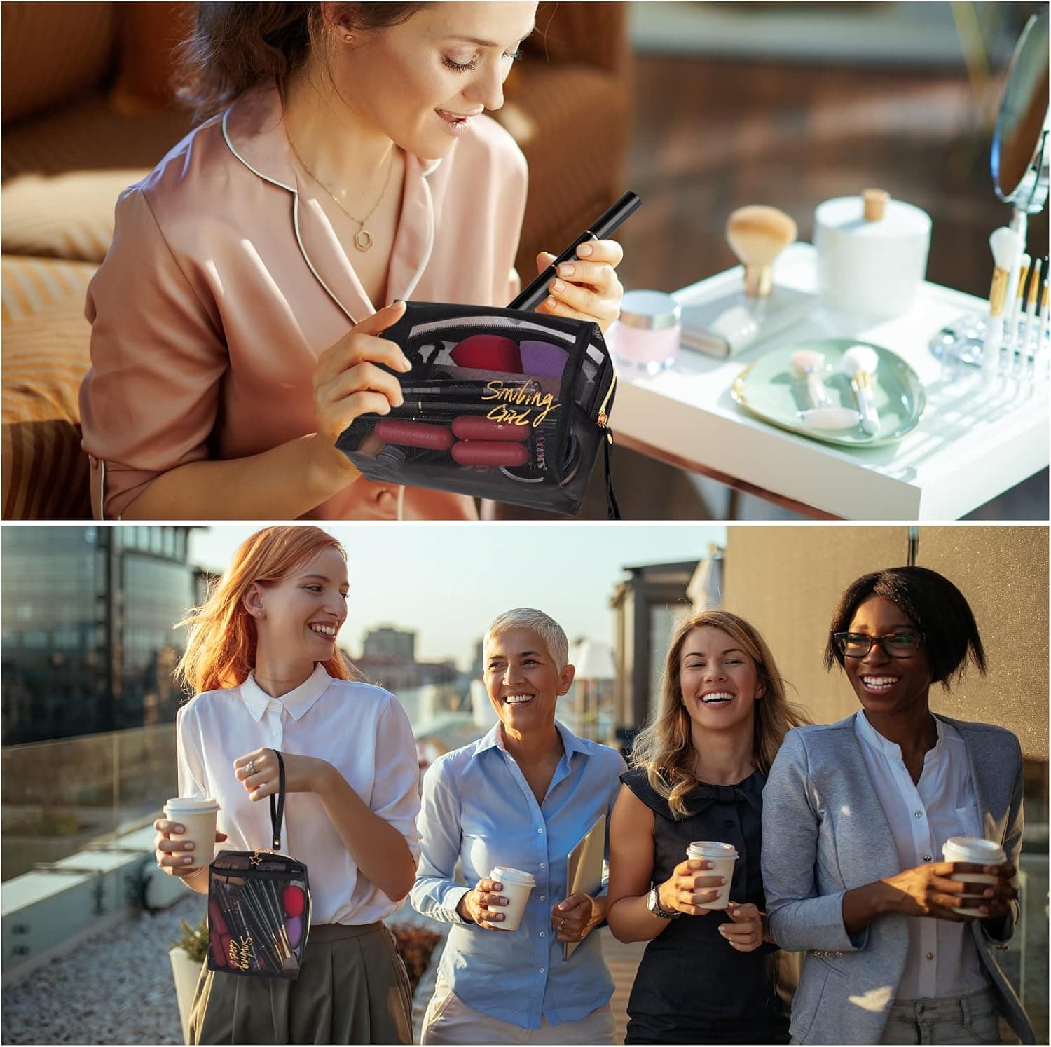 Fenshine Makeup Set – ست کامل آرایشی مناسب افراد مبتدی و حرفه‌ای، همراه با کیف نگهدارنده قابل حمل. شامل پالت آرایش، سایه چشم، کرم‌پودر، برق لب و سایر لوازم ضروری. مناسب برای نوجوانان و بزرگسالان (مدل Type B). 490