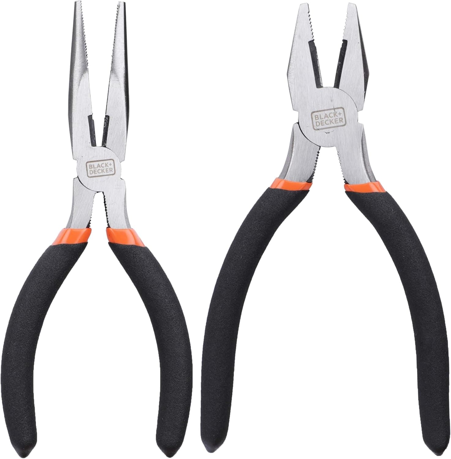 کیت ابزار دستی Black & Decker – شامل ۱۲۶ قطعه در جعبه ابزار، مناسب برای استفاده خانگی، DIY و حرفه‌ای، رنگ نارنجی/مشکی، مدل BMT126C، با ۲ سال گارانتی. 1488