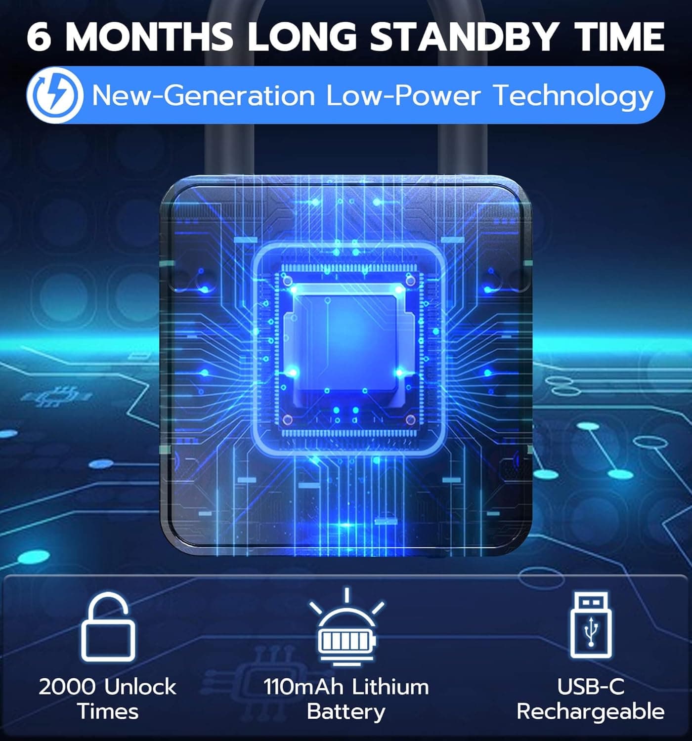 قفل اثر انگشتی eLinkSmart مخصوص کمد باشگاهی 235