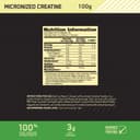 پودر Creatine Micronized Optimum Nutrition (ON) - 100 گرم، 33 سروینگ، 3 گرم Creatine Monohydrate 100% در هر سروینگ، پشتیبانی از عملکرد ورزشی و قدرت، بدون طعم. 3511