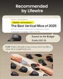 ماوس ارگونومیک ProtoArc، مدل EM11 NL، ماوس عمودی بی‌سیم بلوتوثی قابل شارژ، با قابلیت اتصال به 3 دستگاه مختلف برای Computer/PC/Laptop، ماوس اپتیکال 2.4GHz برای Windows و Mac OS، رنگ سفید طلایی 3560