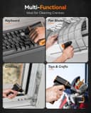 گردگیر برقی WOLFBOX مدل MegaFlow 50 با سرعت 110000RPM، دمنده مینی 3 حالته قابل تنظیم، بی‌سیم، شارژ سریع، مناسب برای گردگیری و حذف گرد و غبار در کامپیوترها، کیبوردها، خودروها، منازل و فضاهای بیرونی 3591