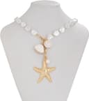 Azonee گردنبند با طرح ستاره دریایی و صدف برای زنان – شامل آویز صدف ساحلی طلایی، جواهرات مد روز به سبک بوهو، مناسب برای تابستان، تعطیلات، هدیه دادن به او و گزینه‌ای ایده‌آل برای هدیه‌های کوچک. 439