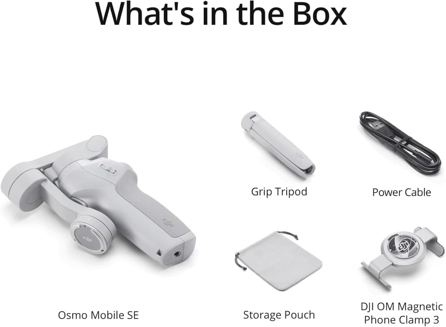 گیمبال هوشمند DJI OSMO Mobile SE – گیمبال ۳ محوره برای گوشی، سازگار با Android و iPhone، مناسب برای Vlogging و ضبط ویدئوهای YouTube و TikTok، نسخه امارات با پشتیبانی رسمی گارانتی. 492