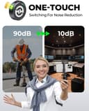 Hollyland LARK M2 میکروفون بی‌سیم – سازگار با iPhone، اندروید و دوربین، صدای Hi-Fi با کیفیت 48KHz/24Bit، برد ۱۰۰۰ فوت LOS، حذف نویز، ۴۰ ساعت عمر باتری، مناسب برای ویلاگینگ، YouTube و استریمینگ – نسخه Combo. 546