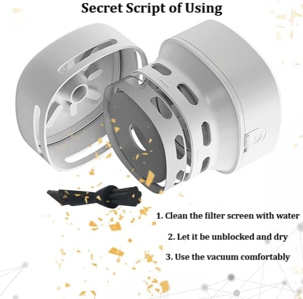 TRZLIFE جارو رومیزی – مینی و بی‌سیم، با باتری‌های AA، مناسب برای تمیز کردن ذرات ریز و خرده‌ها از میز، کشو و پیشخوان، با جزئیات بهبود‌یافته، رنگ سفید، همراه با دو باتری AA، هدیه‌ای ایده‌آل برای علاقه‌مندان به تکنولوژی و سرگرمی در عید پاک یا مهمانی White Elephant. 558