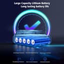 کارواش بی‌سیم با فشار بالا – دستگاه شستشوی قابل حمل خودرو، پاک‌کننده برقی با فشار قابل تنظیم در ۳ حالت، تفنگ شستشوی قابل شارژ برای خودرو، باغ و کف – رنگ سبز. 562