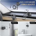 هولدر مغناطیسی گوشی برای خودرو – با پایه مکنده (Suction Cup) و قابلیت چرخش در زوایای بی‌نهایت، پایه تاشو مناسب برای شیشه جلو، میز یا سطوح صاف، سازگار با تمام گوشی‌های هوشمند. 802