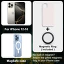 هولدر مغناطیسی گوشی برای خودرو – با پایه مکنده (Suction Cup) و قابلیت چرخش در زوایای بی‌نهایت، پایه تاشو مناسب برای شیشه جلو، میز یا سطوح صاف، سازگار با تمام گوشی‌های هوشمند. 804