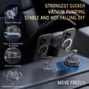 هولدر مغناطیسی گوشی برای خودرو – با پایه مکنده (Suction Cup) و قابلیت چرخش در زوایای بی‌نهایت، پایه تاشو مناسب برای شیشه جلو، میز یا سطوح صاف، سازگار با تمام گوشی‌های هوشمند. 808