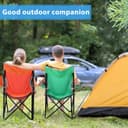 MOMENT صندلی ساحلی قابل حمل و تاشو – چندمنظوره برای بزرگسالان، سبک و مناسب برای حیاط، چمن، فضای باز، سفر، پیک‌نیک و پیاده‌روی، با تحمل وزن تا ۱۱۰ کیلوگرم، همراه با کیف حمل، رنگ تصادفی – بسته ۴ عددی. 859