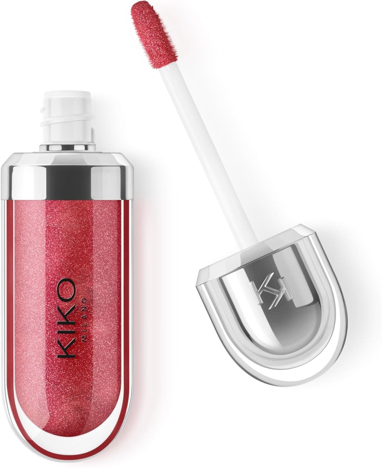 رژ لب براق KIKO Milano 3D Hydra Lip-gloss – شماره 16 Iridescent Ruby، حجم 6.5 میلی‌لیتر. 907