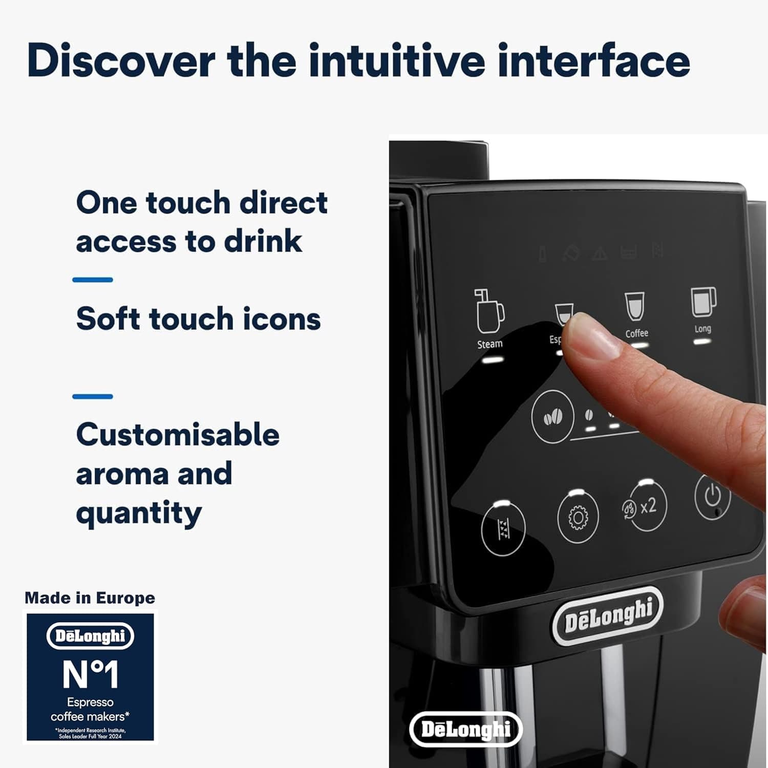 دستگاه قهوهساز تماماتوماتیک De'Longhi مدل MAGNIFICA START (ECAM222.20.B) 139