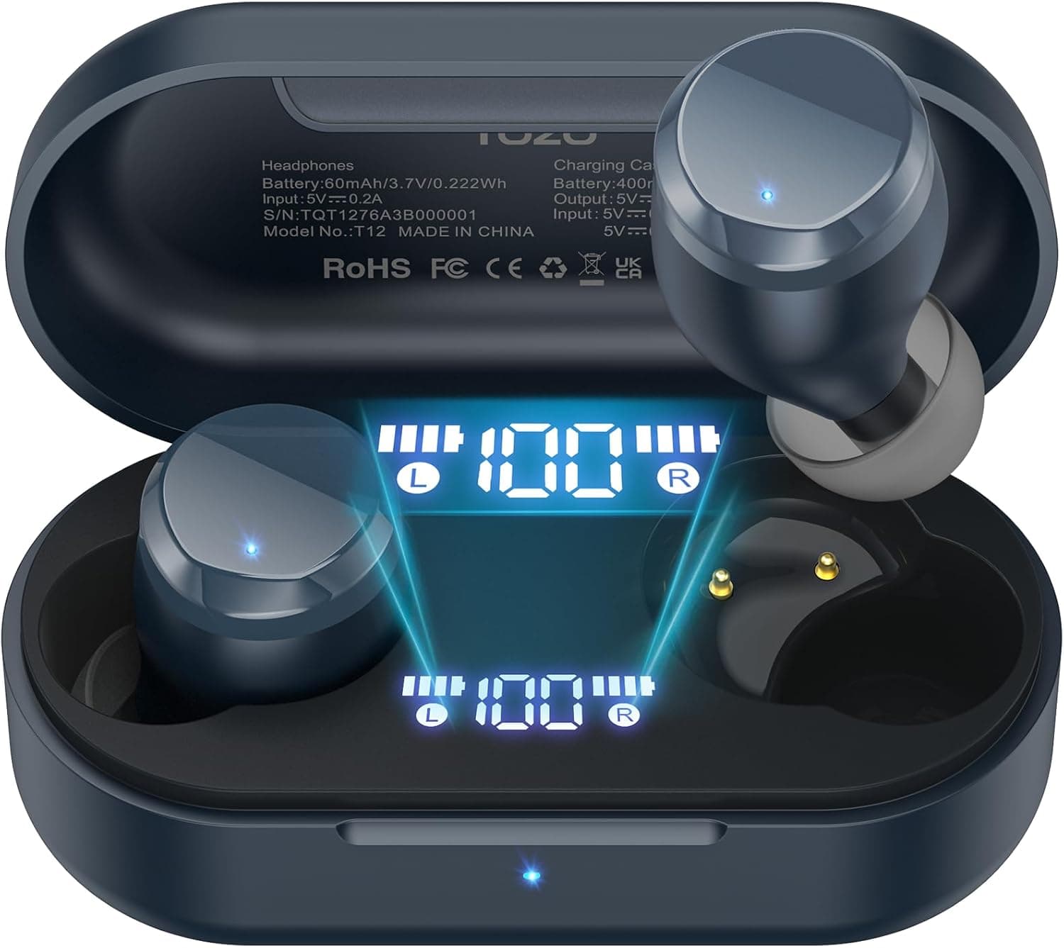 هدفون بیسیم TOZO T12 – Bluetooth 5.3