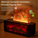 دستگاه پخشکننده عطر شومینه Flame، دستگاه آروماتراپی، دیفیوزر شعله ۷ رنگ ارتقایافته، مرطوبکننده اولتراسونیک مه خنک، دیفیوزر روغن اسانسی ۱۵۰ میلیلیتری با تایمر و خاموشی خودکار بدون آب برای خانه، اتاق و دفتر 3452