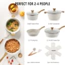 سرویس قابلمه و تابه سرامیکی نچسب SENSARTE 42