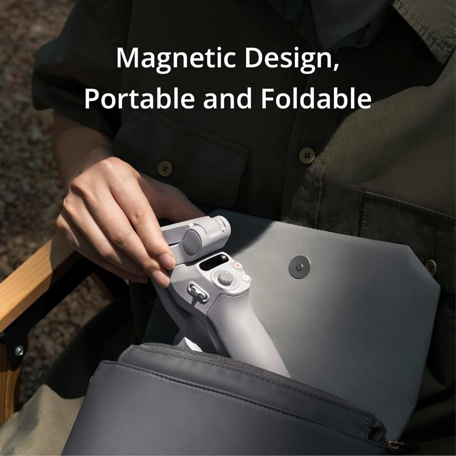 گیمبال هوشمند DJI OSMO Mobile SE – گیمبال ۳ محوره برای گوشی، سازگار با Android و iPhone، مناسب برای Vlogging و ضبط ویدئوهای YouTube و TikTok، نسخه امارات با پشتیبانی رسمی گارانتی.